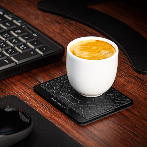 چرم طرح مار مشکی