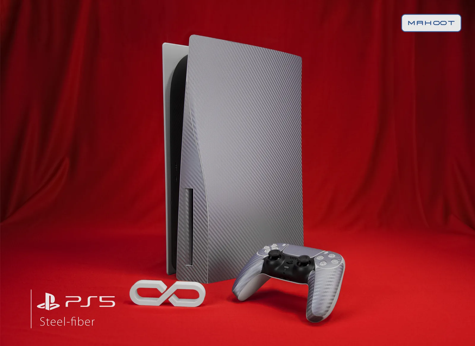 اسکین PS5 و کنسول بازی؛ ظاهر خاص برای ستاپ شما — عکس واقعی محصول ماهوت