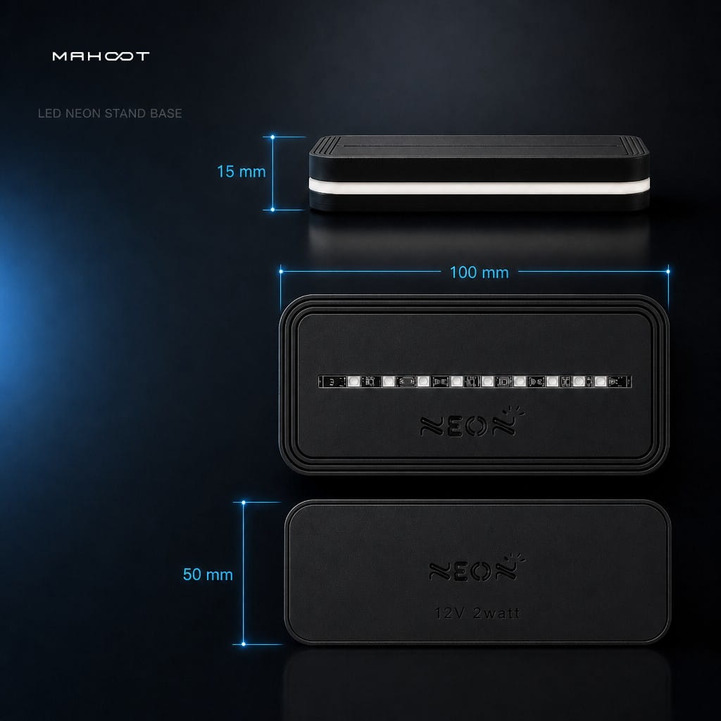 ابعاد استند LED ماهوت